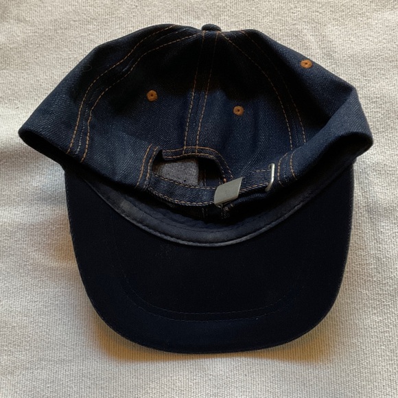 Denim Rhinestone Embellished Cap - Picture 3 of 3